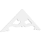 Ekena Millwork Pitch Cornelia Architectural Grade PVC Gable Pediment, 60"W x 22 1/2"H x 1"P (9/12) GPP060X023X100CRN - alternate 1